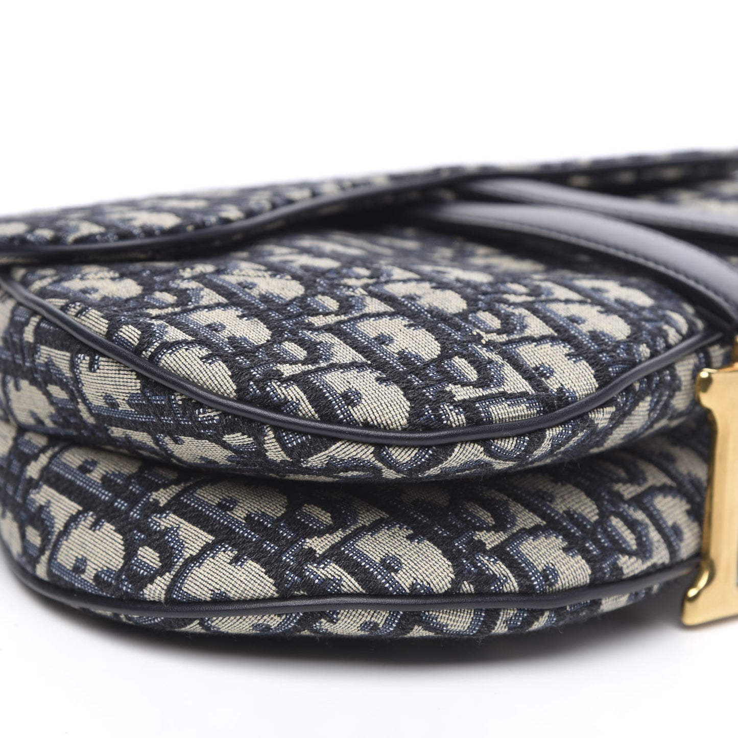 Oblique Saddle Bag Blue