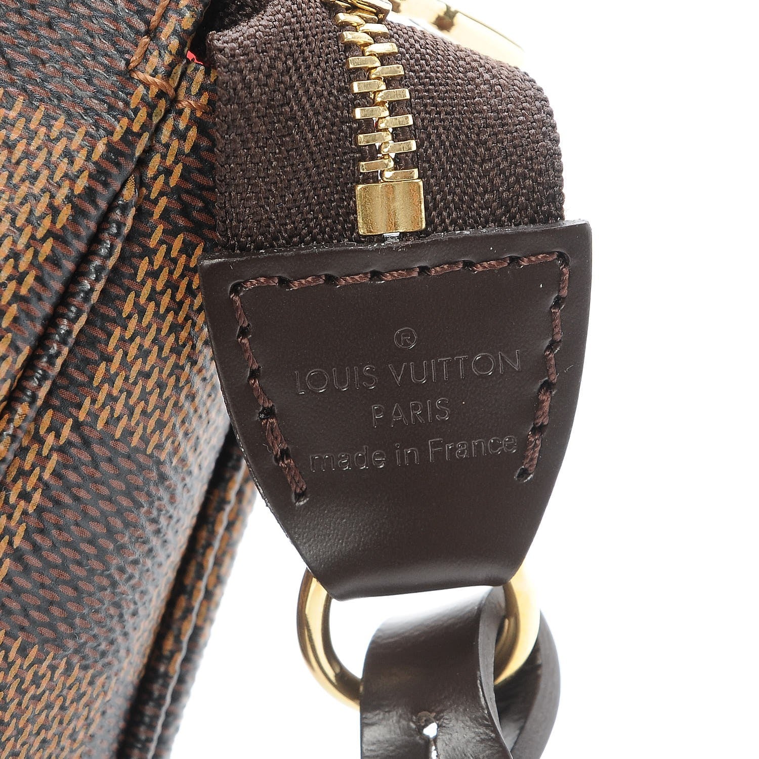 Louis Vuitton Damier Ebene Pochette Accessories NM 6 of 7