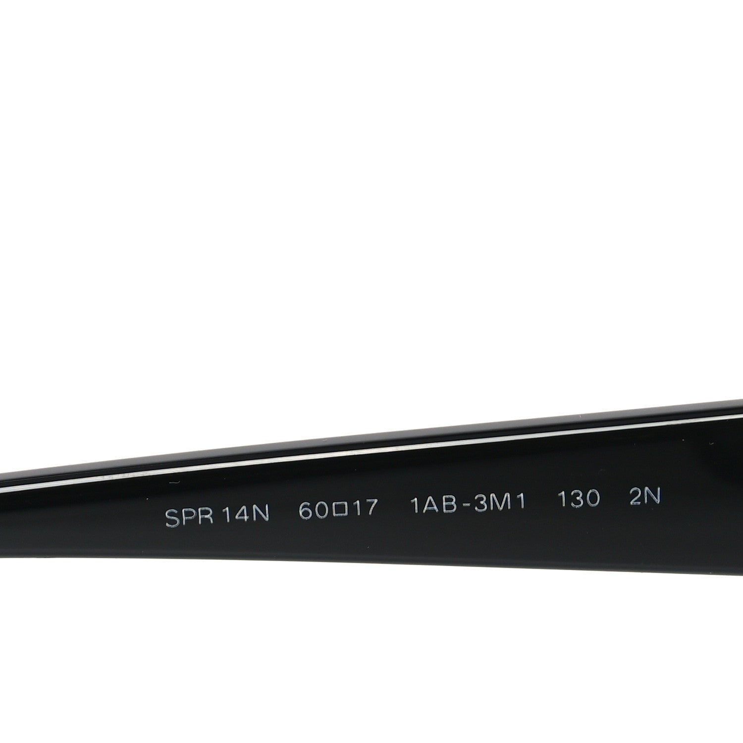 Prada Acetate Heritage Round Sunglasses SPR14N Black 6 of 7