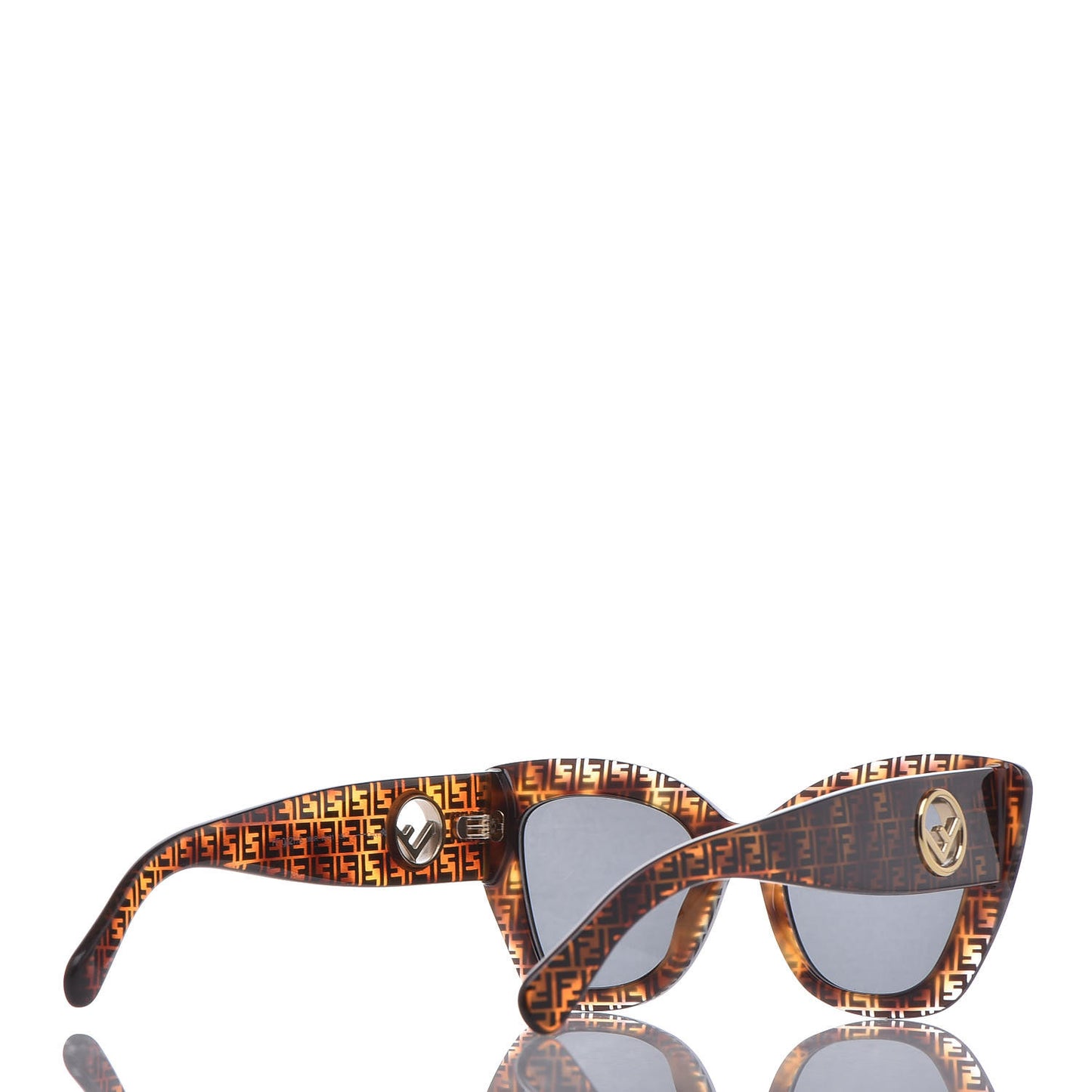 Acetate F is Fendi FF Cat Eye Sunglasses FF 0360/G/S Havana