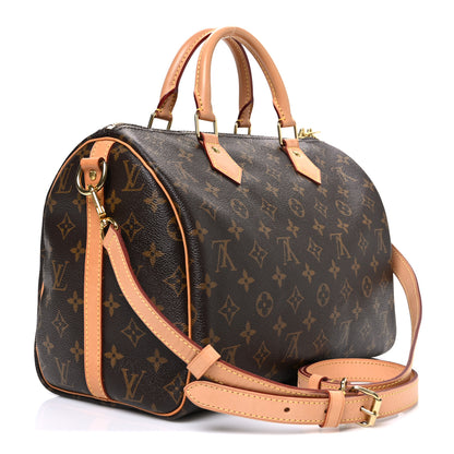 Louis Vuitton Monogram Speedy Bandouliere 30 3 of 12