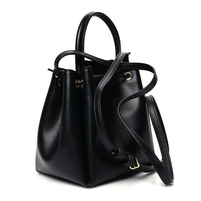 Burberry Calfskin Monogram Motif TB Bucket Black 3 of 12