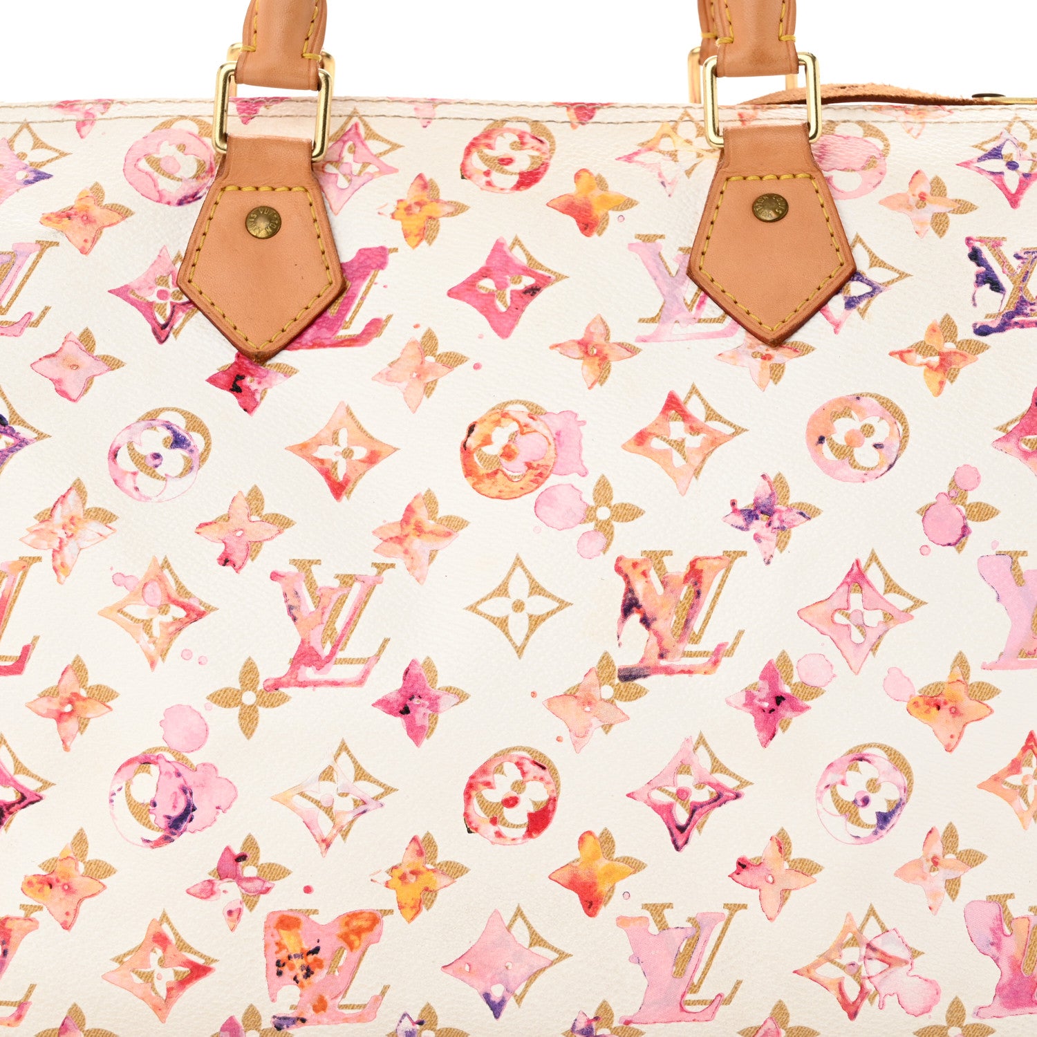 Louis Vuitton Watercolor Aquarelle Speedy 30 White 7 of 9