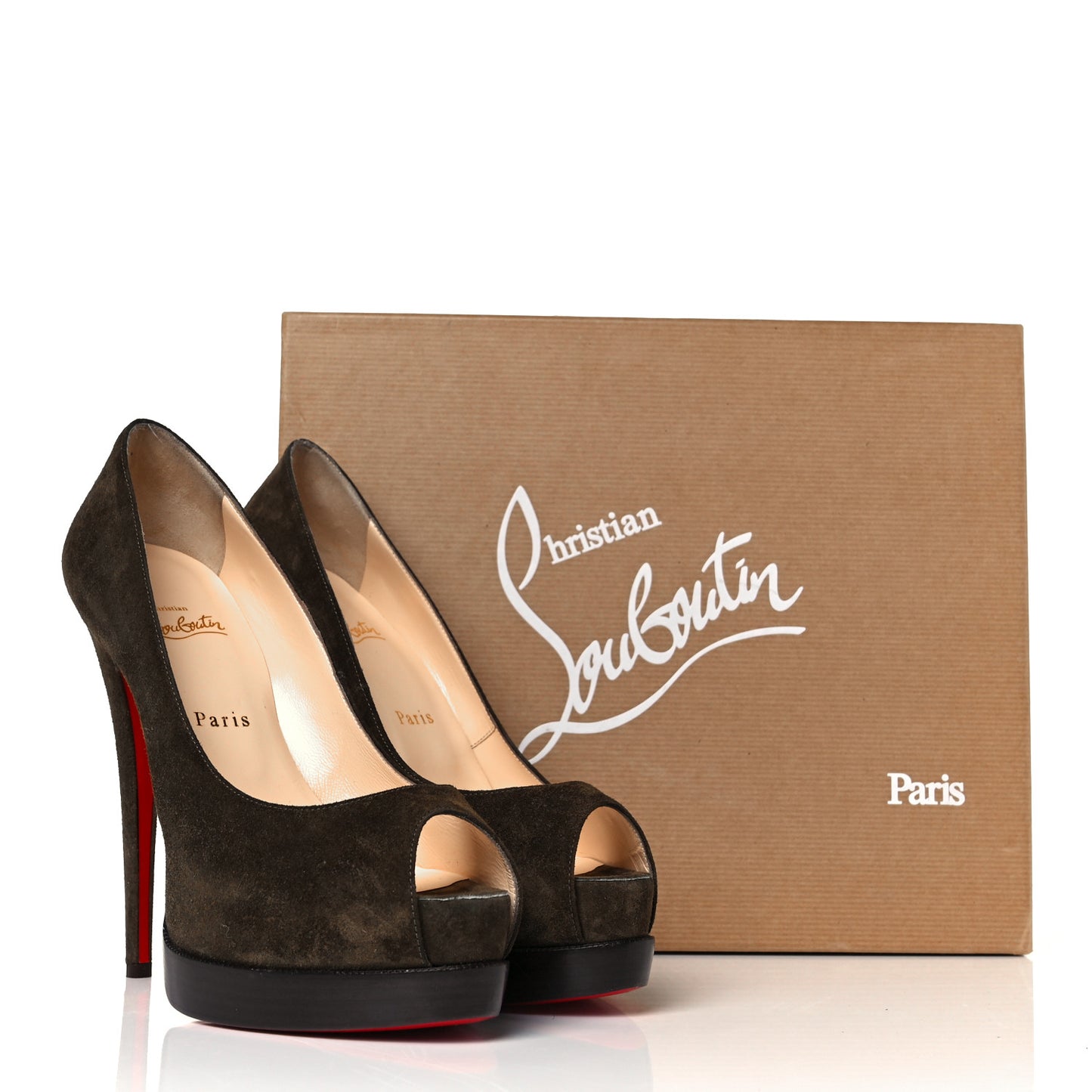 Suede Palais Royal Trepointe 140 Pumps 39 Bronze