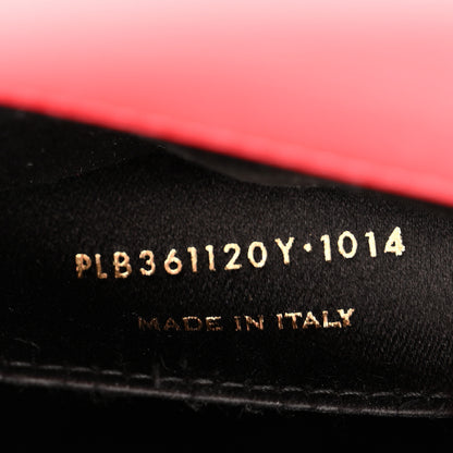 Saint Laurent Calfskin Monogram Large Belle De Jour Clutch Red 6 of 9