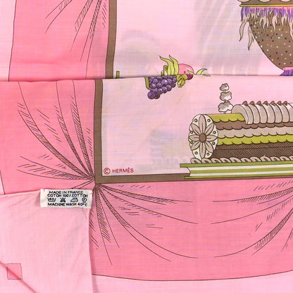 Hermes Cotton A La Gloire De La Cuisine Francaise Scarf 70 3 of 3