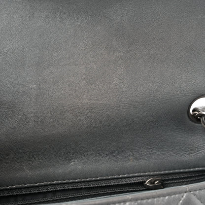 Chanel Metallic Calfskin Quilted Mini Rectangular Flap Ruthenium 14 of 15