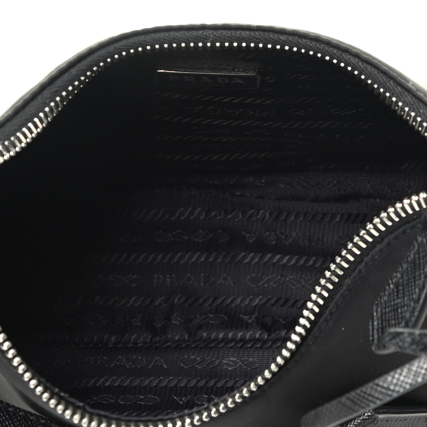 Prada Tessuto Nylon Mini Re-Edition 2000 Bag Black 5 of 10