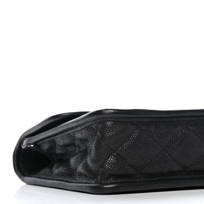 Chanel Caviar Quilted Medium French Riviera Flap Black 8 of 9