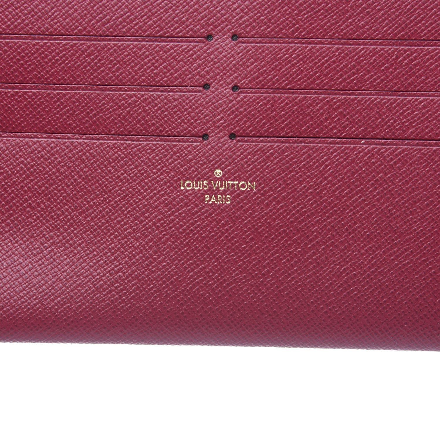 Louis Vuitton Calfskin Felicie Card Holder Insert Fuchsia 5 of 5