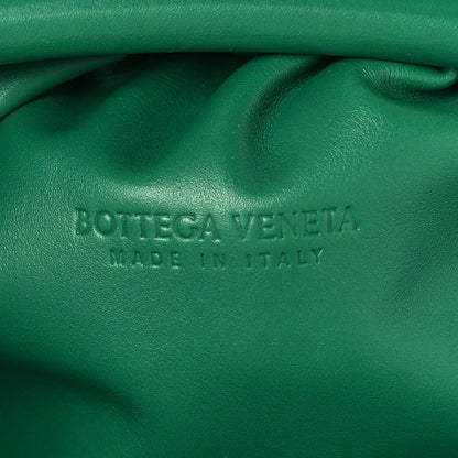 Bottega Veneta Smooth Butter Calf The Pouch Oversized Clutch Racing Green 10 of 11