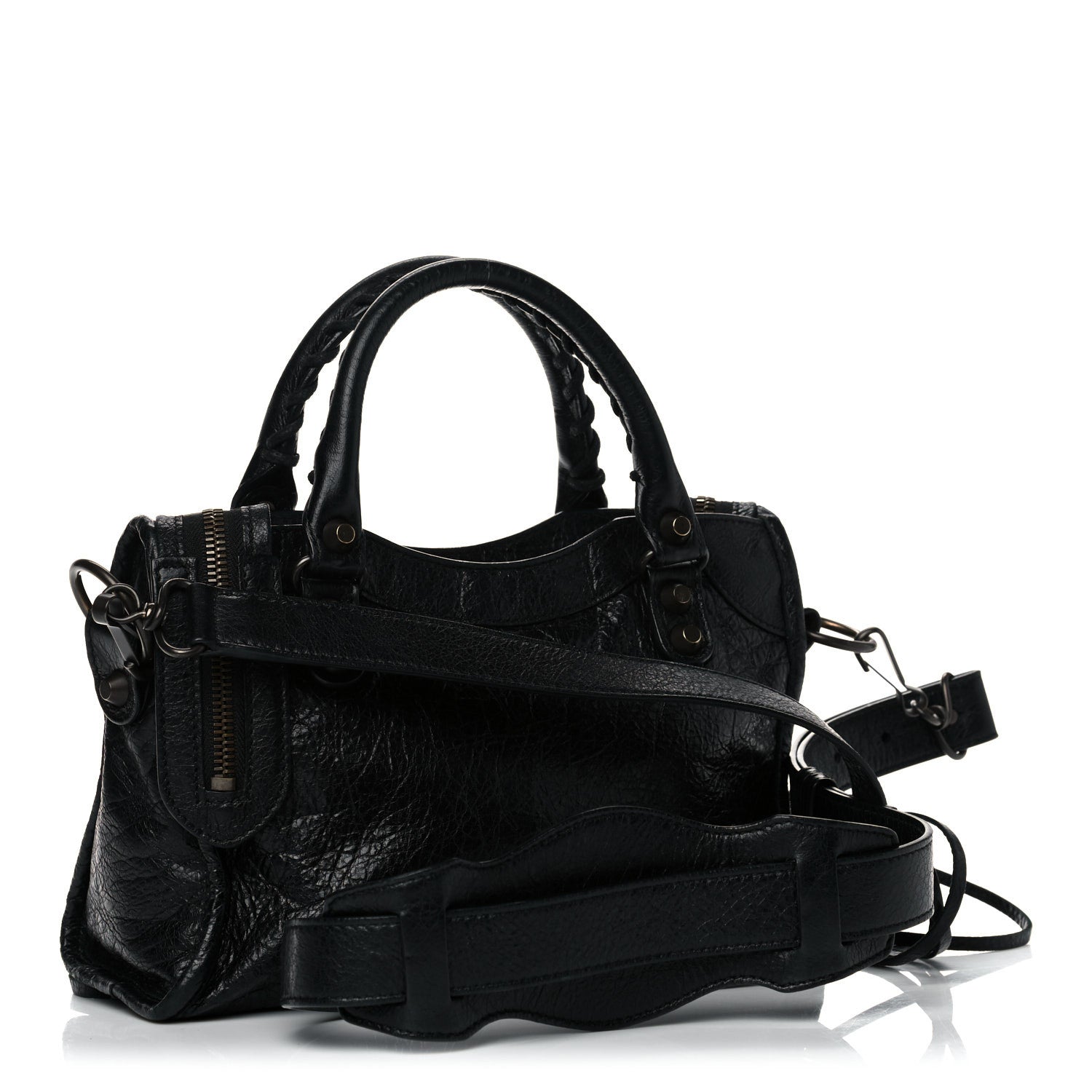 Balenciaga Agneau Classic Hardware Mini City Black 3 of 13
