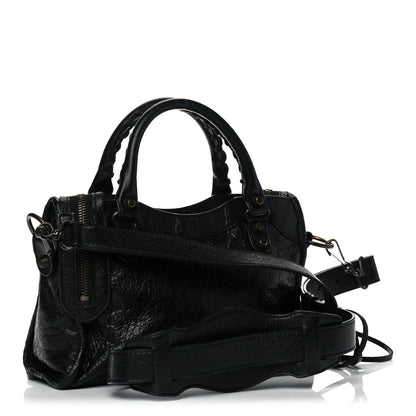 Balenciaga Agneau Classic Hardware Mini City Black 3 of 13
