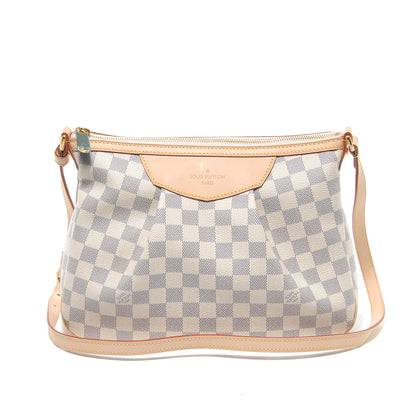 Louis Vuitton Damier Azur Siracusa PM 1 of 9