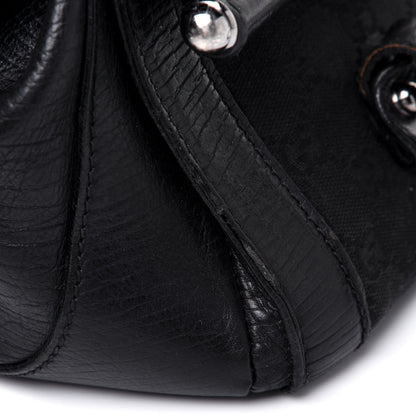 Gucci Monogram Bamboo Bullet Bag Black 27 of 31