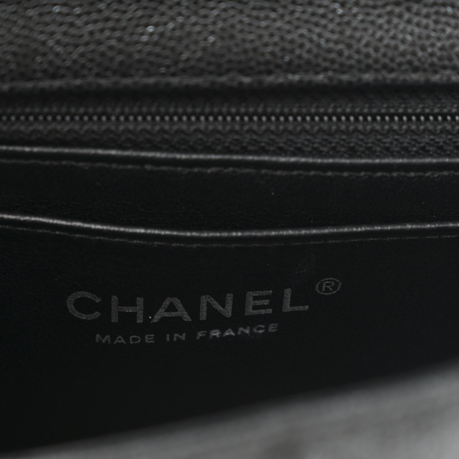 Chanel Iridescent Caviar Quilted Mini Rectangular Flap Black 6 of 10