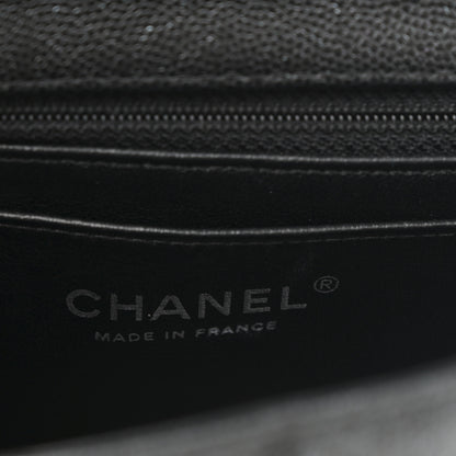 Chanel Iridescent Caviar Quilted Mini Rectangular Flap Black 6 of 10