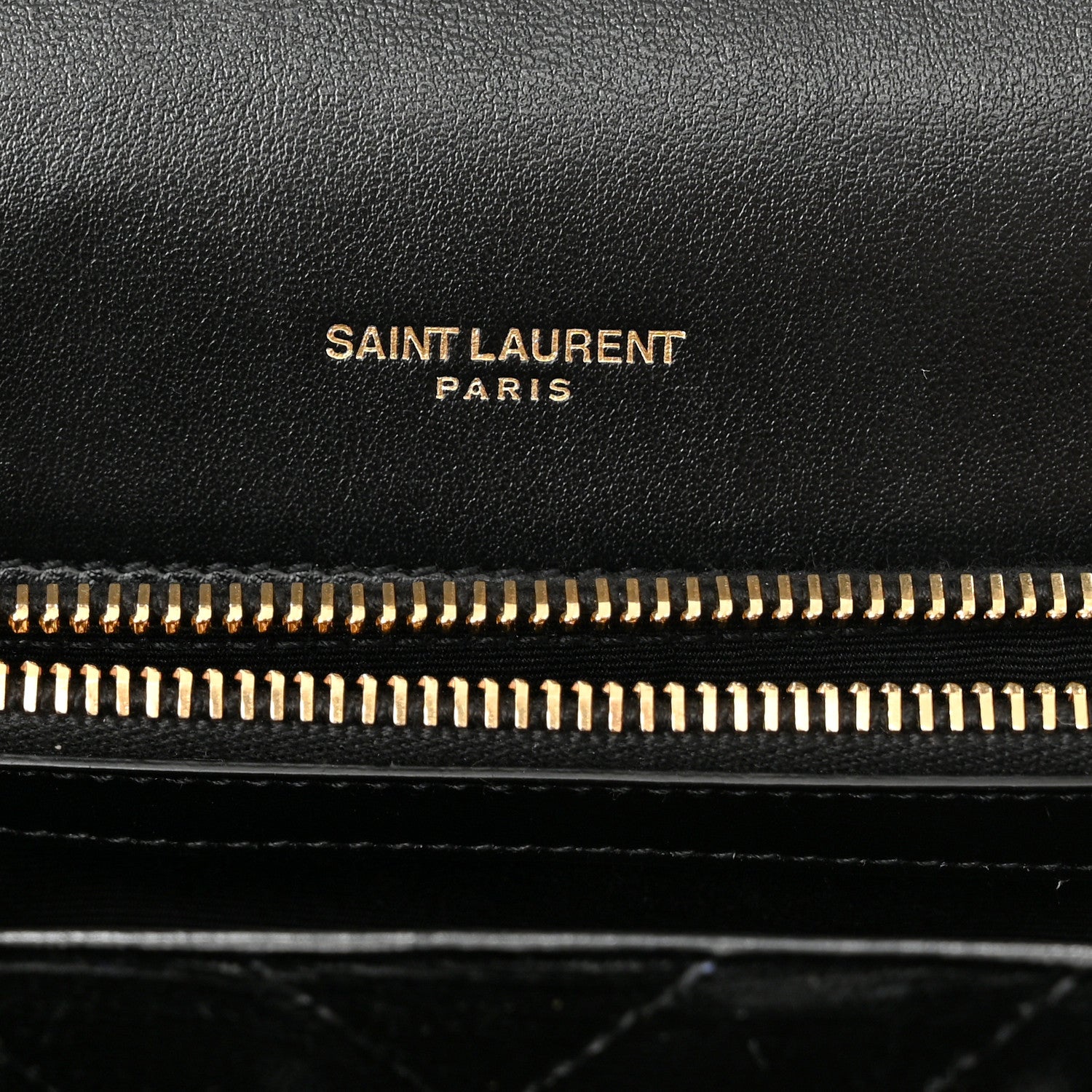 Saint Laurent Velvet Matelasse Chevron Medium College Monogram Bag Black 6 of 13