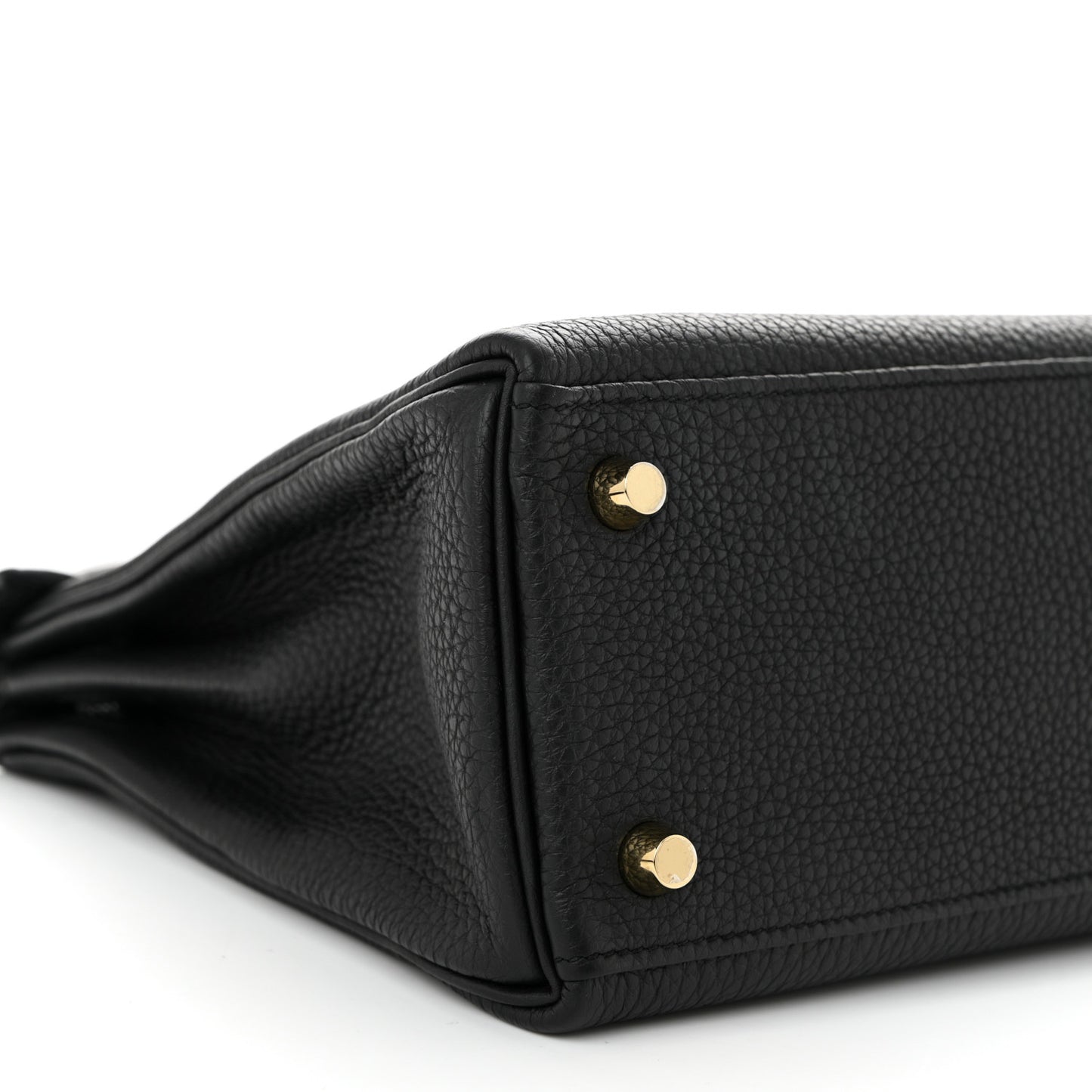 Togo Lizard Kelly Retourne Touch 25 Black Black