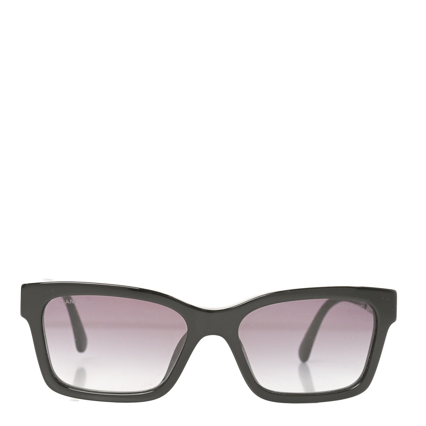 Acetate Polarized Square Sunglasses 5417-A Black