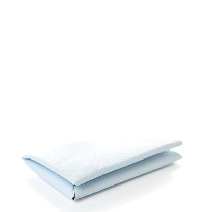 Hermes Chevre Mysore Verso Calvi Card Case Bleu Brume Brique 4 of 8