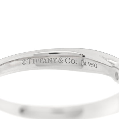 Tiffany Platinum Diamond .21ct Harmony Solitaire Engagement Ring 51 5.75 4 of 5