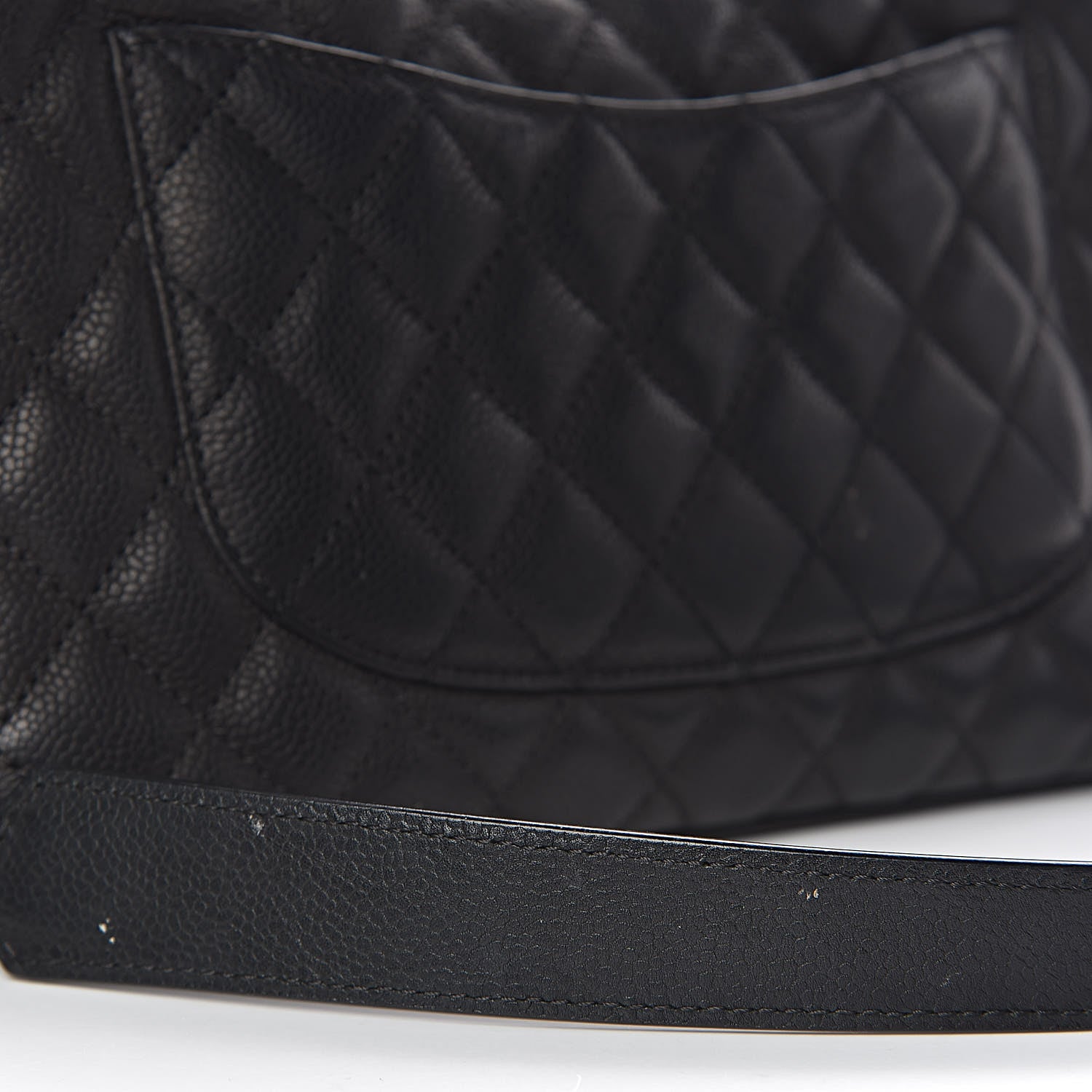 Chanel Caviar Quilted Medium Rock In Rome Single Flap Black 10 of 14