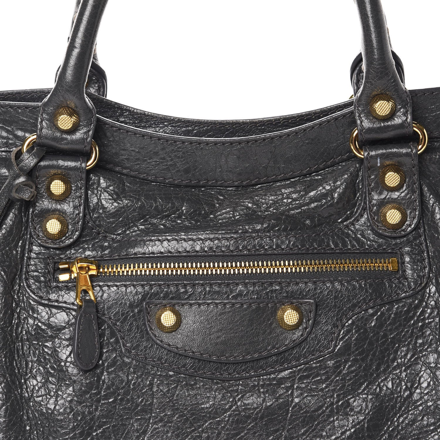 Balenciaga Agneau Giant 12 Gold Hardware City Gris Fossile 14 of 14