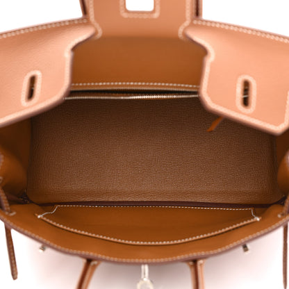 Hermes Togo Birkin 25 Gold 5 of 11