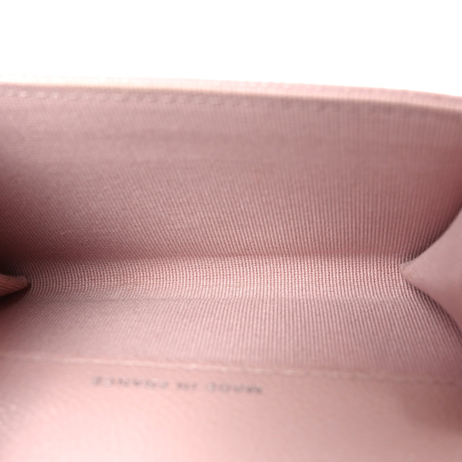 Chanel Caviar Quilted Flap Card Holder Wallet Light Pink 5 of 8