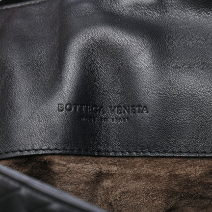 Bottega Veneta Nappa Intrecciato Large Franges Shoulder Bag Black 5 of 6