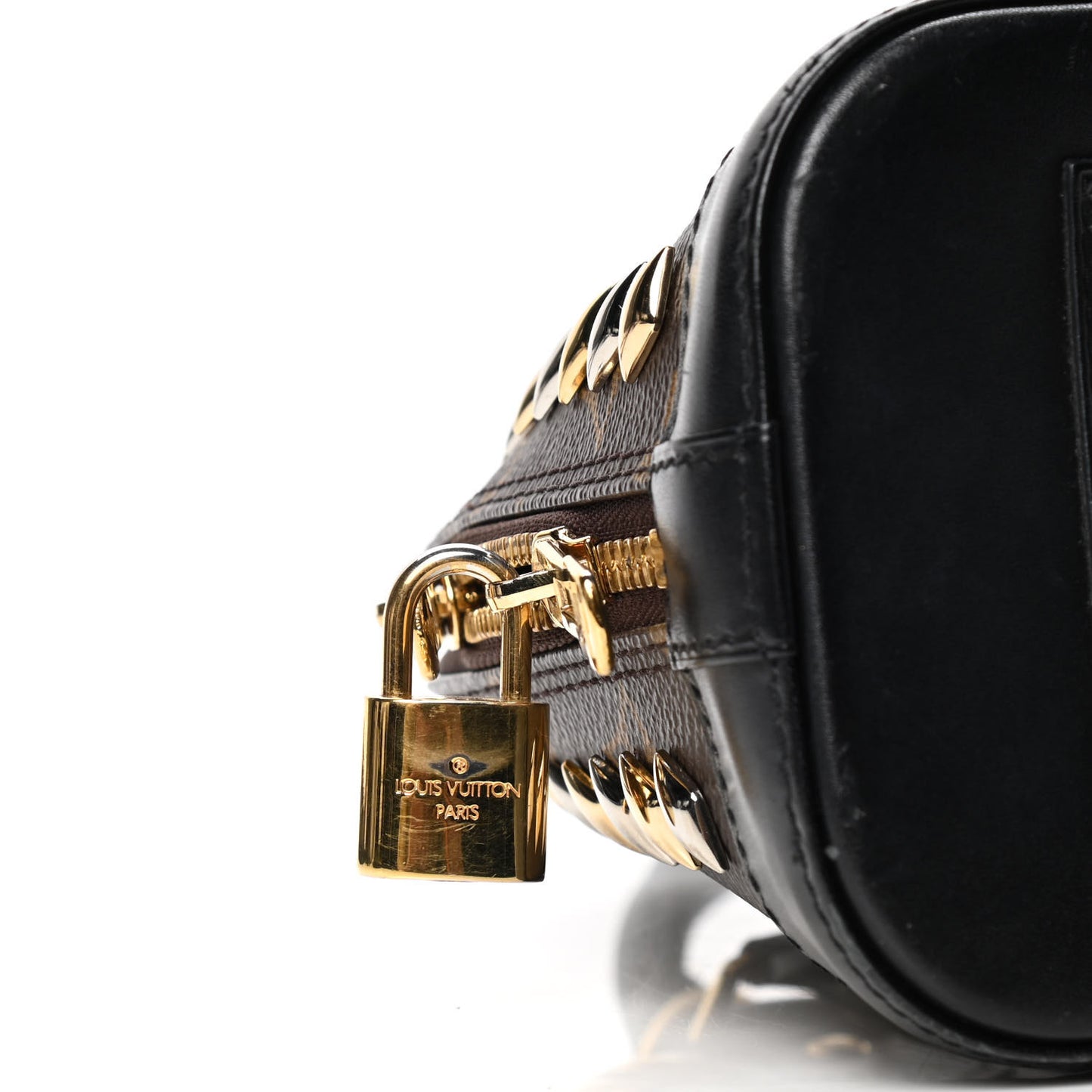 Monogram Macassar Studded Alma BB