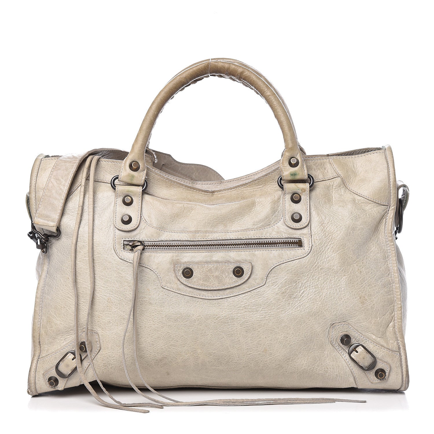 Balenciaga Agneau Classic Hardware City Argent 1 of 30