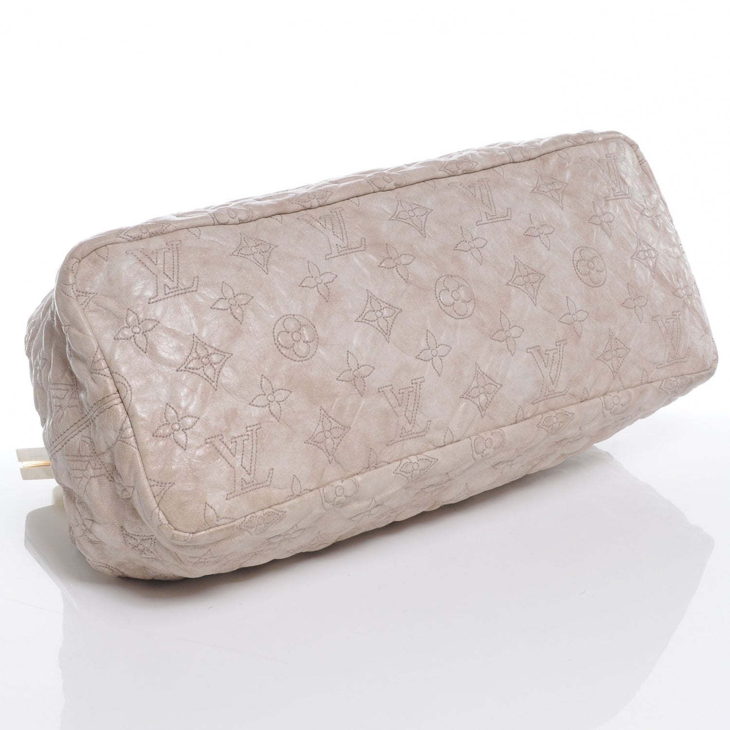 Louis Vuitton Lambskin Olympe Nimbus Cirrus Ecru 4 of 7