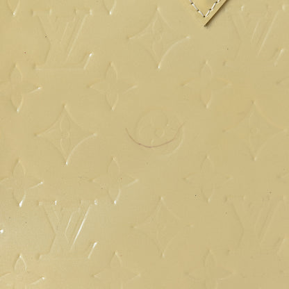 Louis Vuitton Vernis Alma MM Blanc Corail 10 of 15
