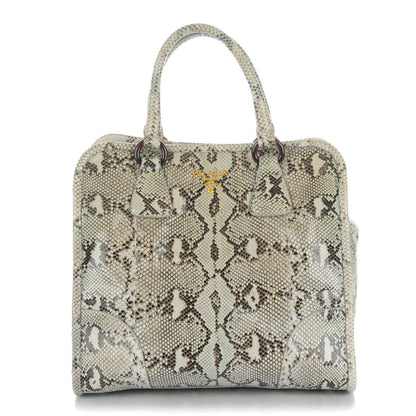 Prada Shiny Python Tote Astro 1 of 10