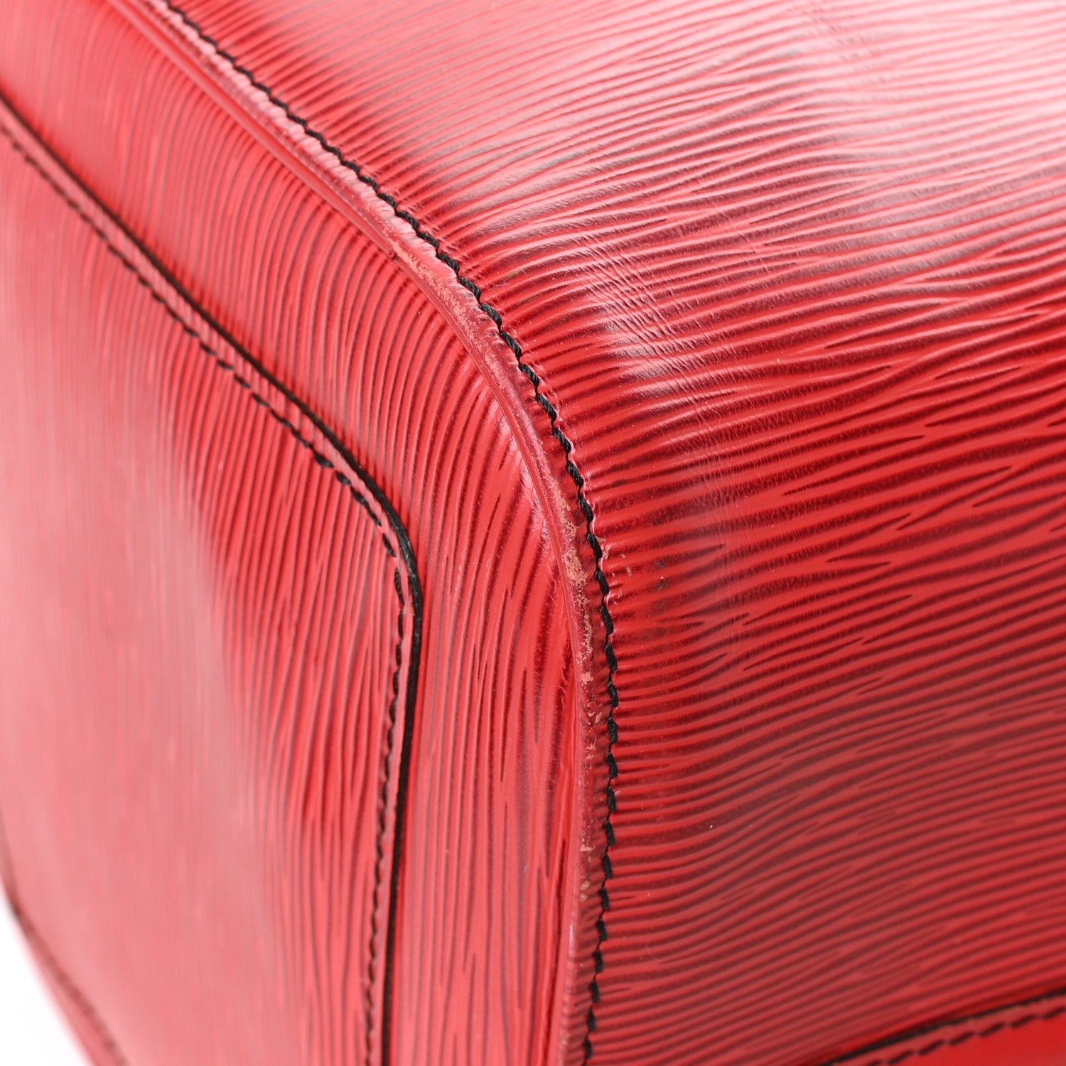 Louis Vuitton Epi Keepall 45 Castillan Red 9 of 11