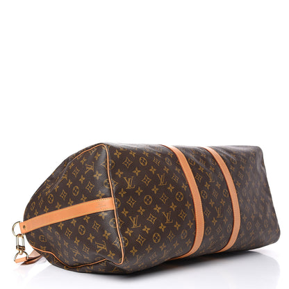 Louis Vuitton Monogram Keepall Bandouliere 55 4 of 16