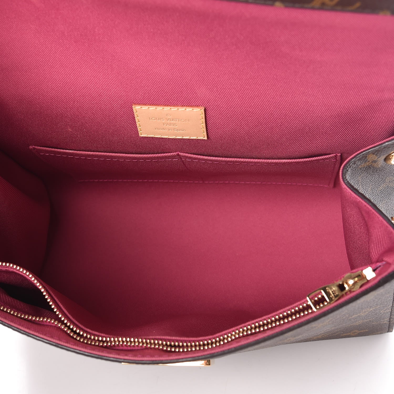 Louis Vuitton Monogram Cluny BB Bordeaux Fuchsia 7 of 8