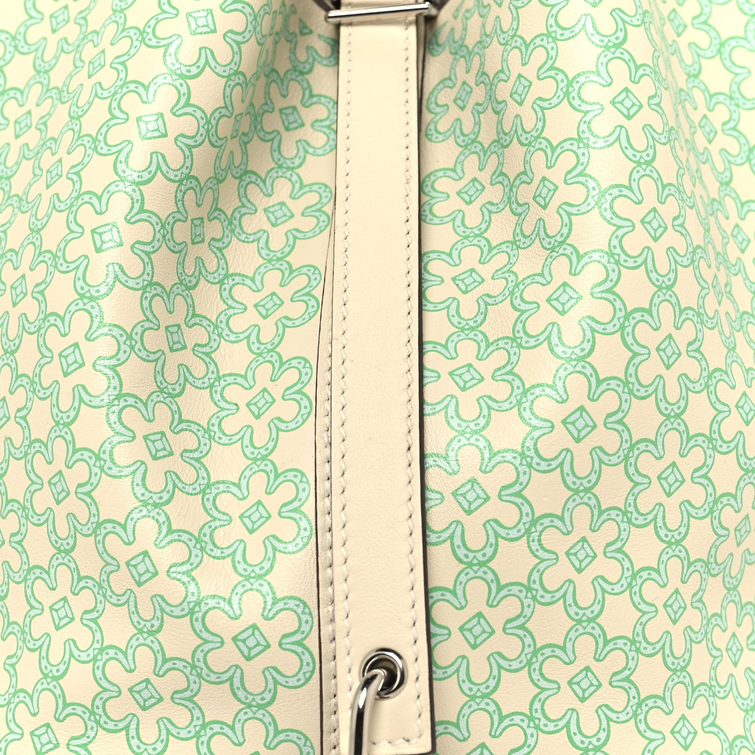 Hermes Swift Lucky Daisy Picotin Lock 18 PM Nata Vert 8 of 14