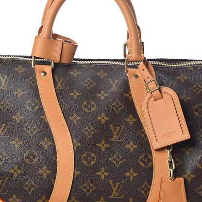 Louis Vuitton Monogram Wavy Keepall Bandouliere 50 7 of 10