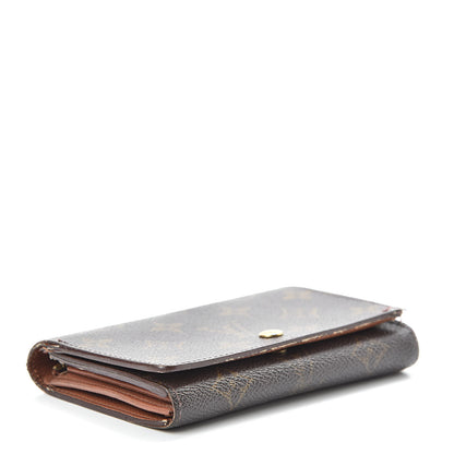 Louis Vuitton Monogram Porte-Monnaie Tresor Wallet 4 of 18