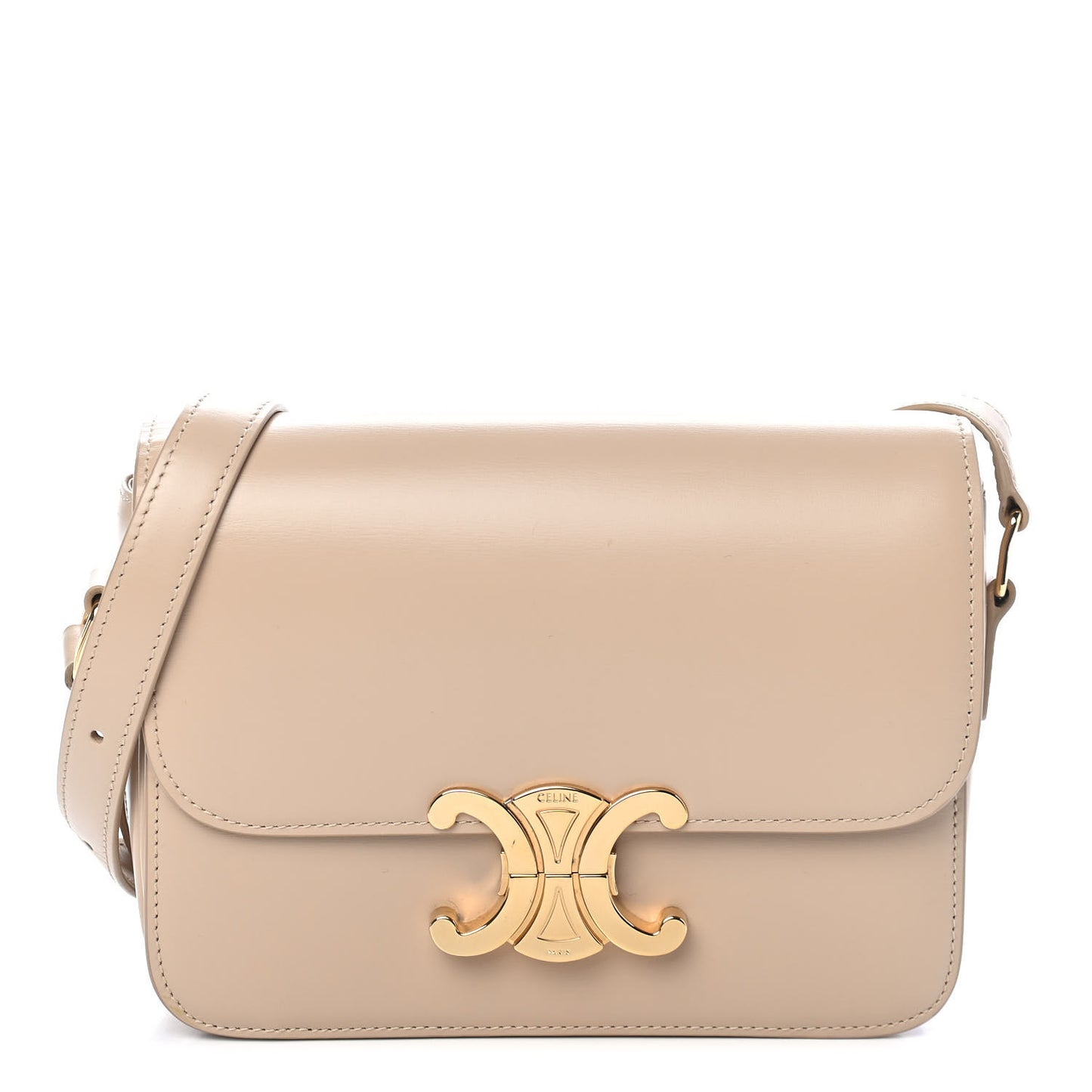 Shiny Calfskin Teen Triomphe Nude