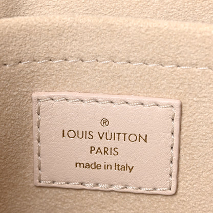 Louis Vuitton Calfskin New Wave Chain Bag MM NM Ivory 6 of 9