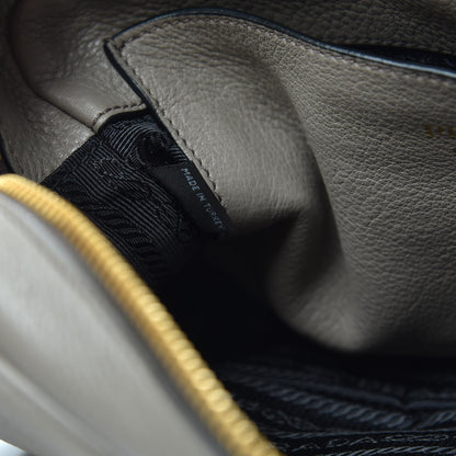 Prada Vitello Phenix Crossbody Bag Argilla 7 of 10