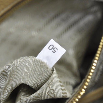 Prada Vitello Pushlock Flap Shoulder Bag Naturale 8 of 10