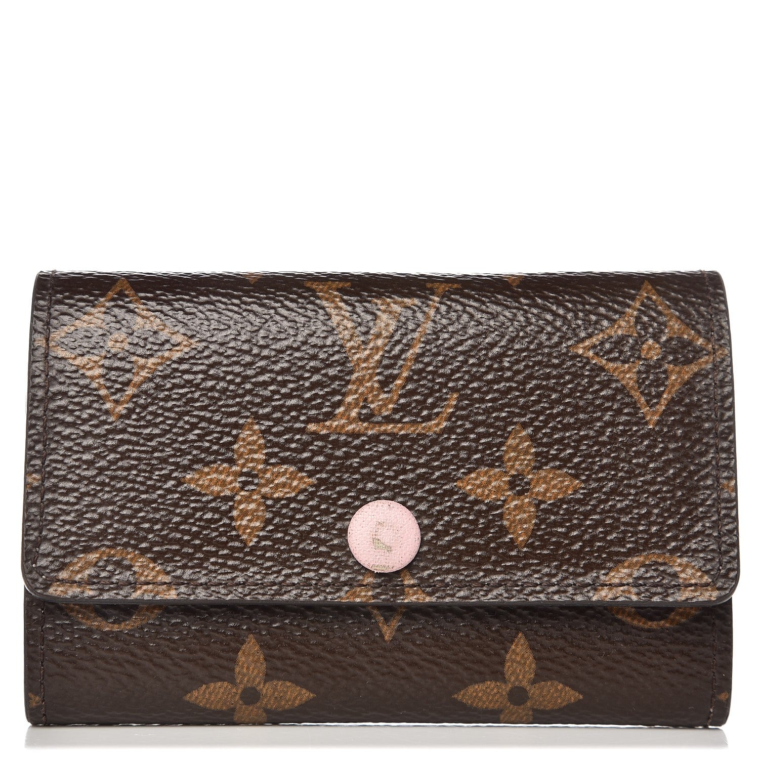 Louis Vuitton Monogram Multicles 6 Key Holder Rose Ballerine 1 of 8