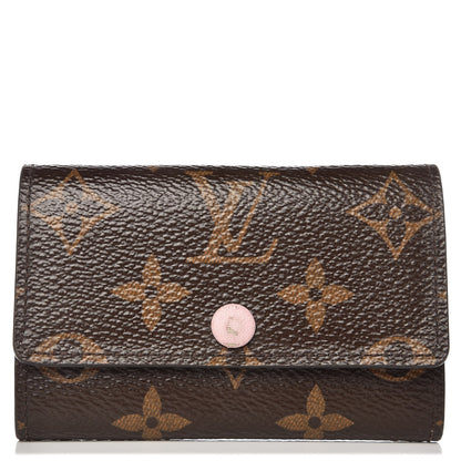 Louis Vuitton Monogram Multicles 6 Key Holder Rose Ballerine 1 of 8