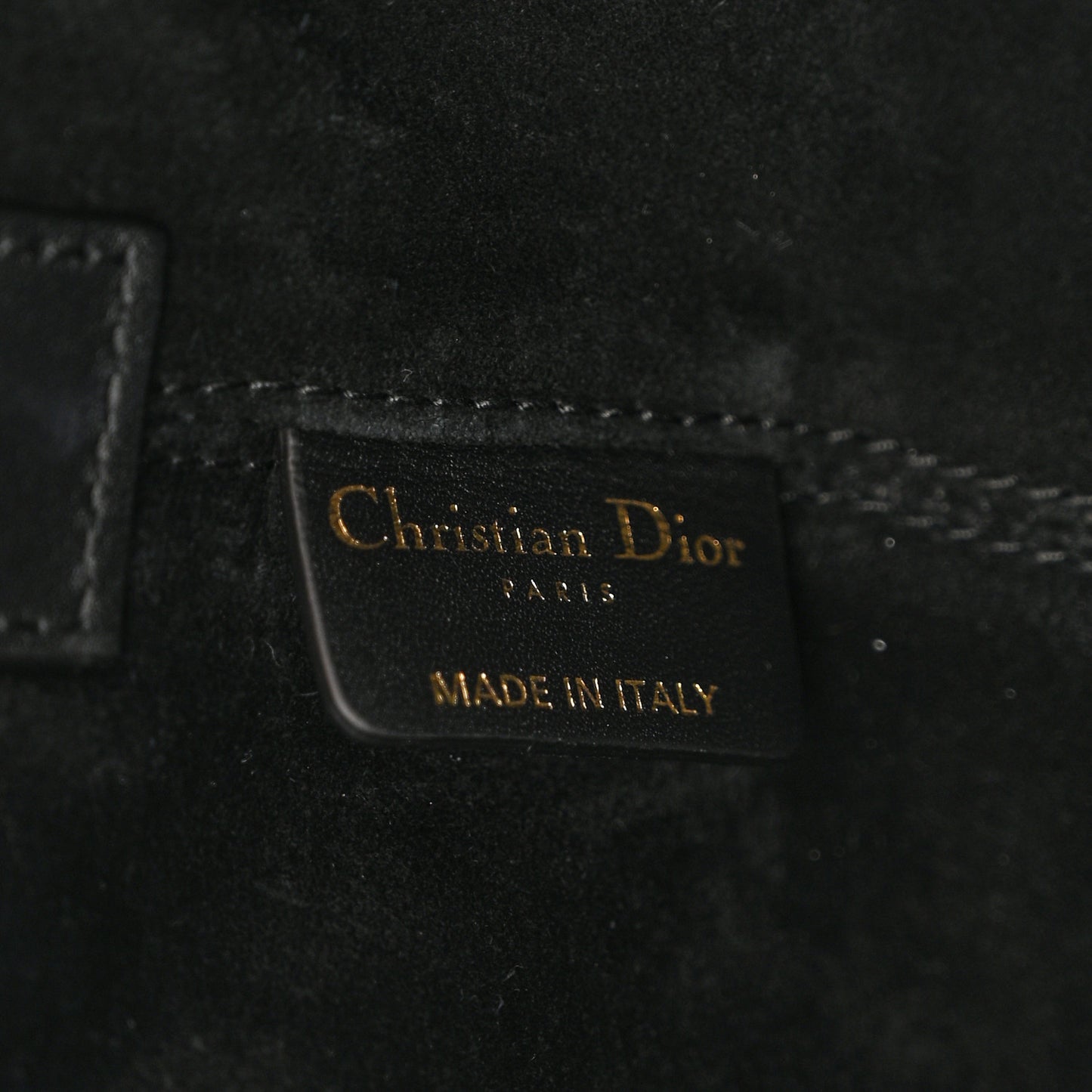 Calfskin Macrocannage Small Toujours  Black