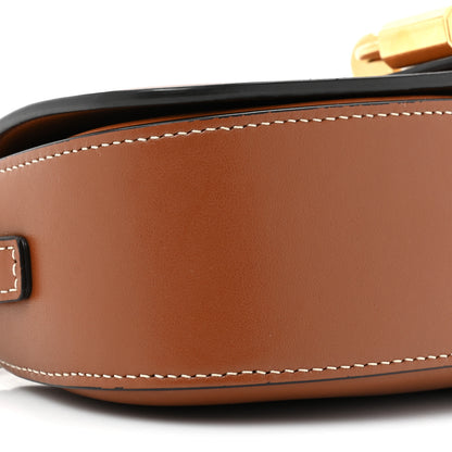 Celine Smooth Calfskin Tabou Clutch On Strap Tan 9 of 10
